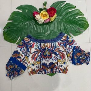 Flying Tomato off the shoulder top!